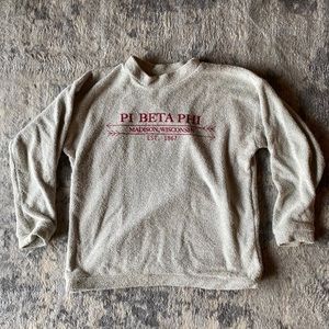 Pi beta phi woolly thread sweatshirt L